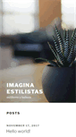 Mobile Screenshot of imaginaestilistes.com